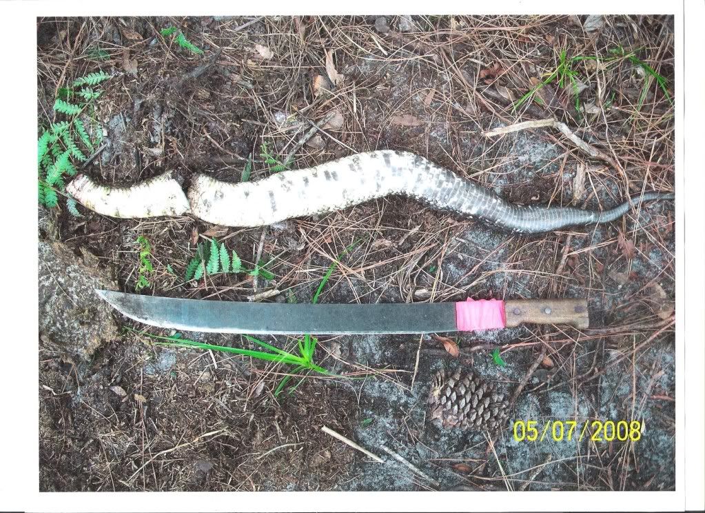 How long should a machete be?